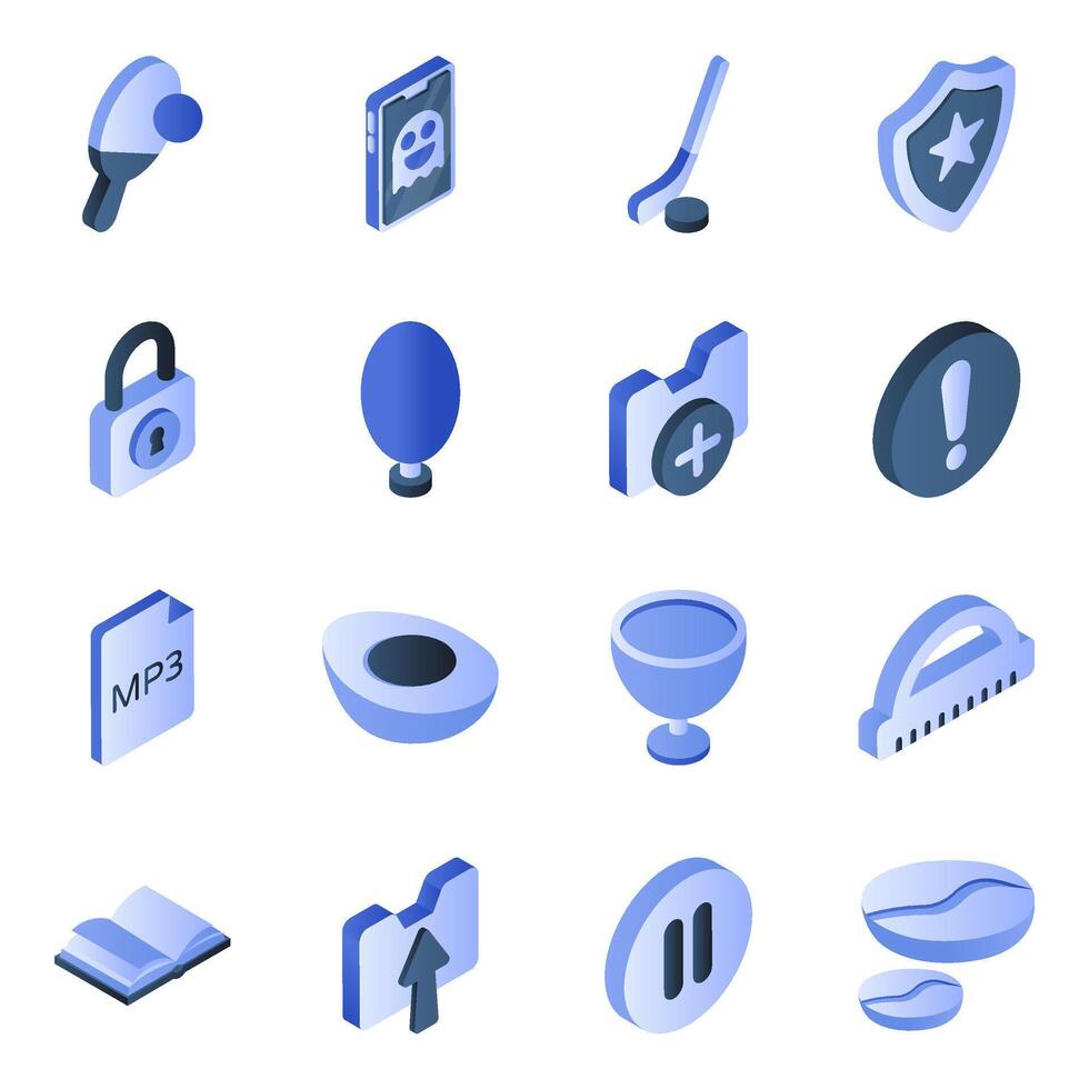 Set of Isometric vector