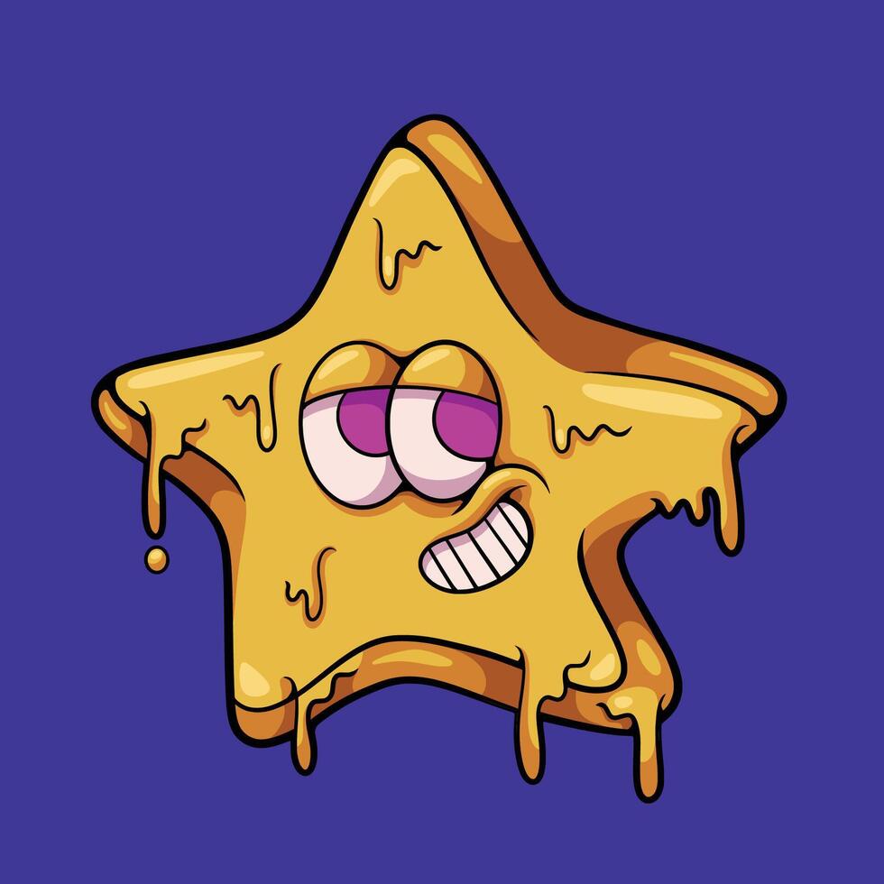 Smiling Star illustration vector