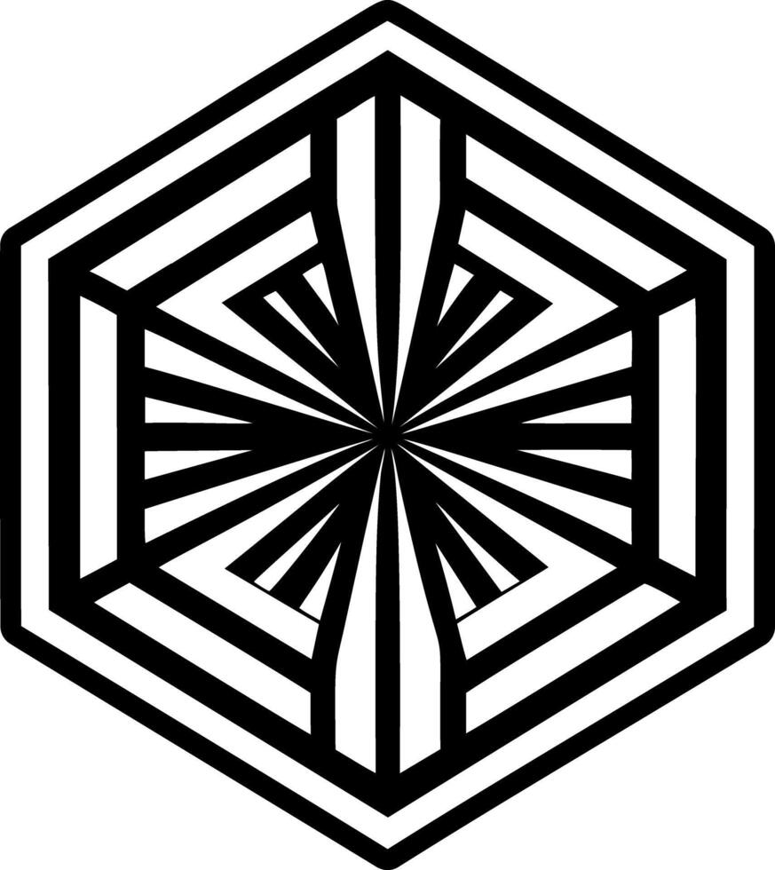 A filled style icon of dimensional rift symbol vector