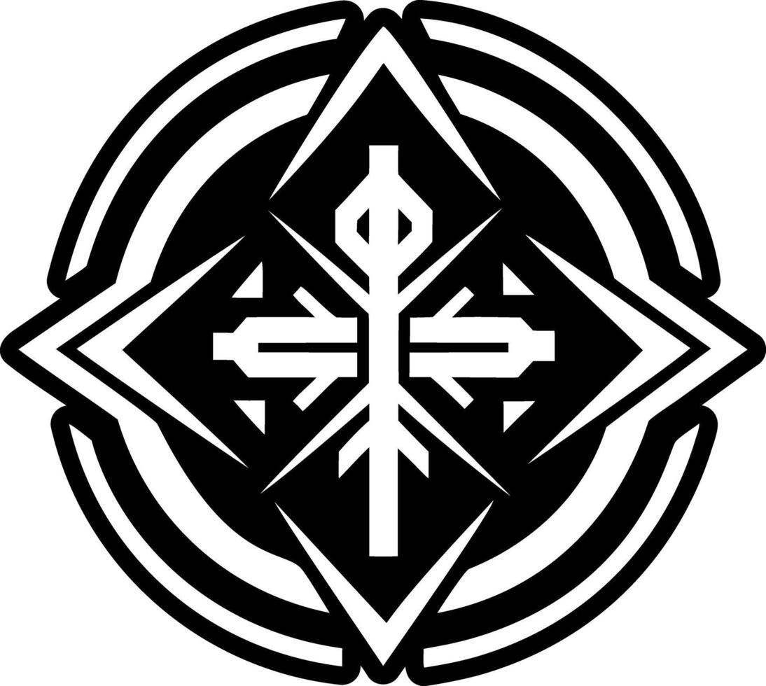 A solid style icon of frosted breath symbol vector