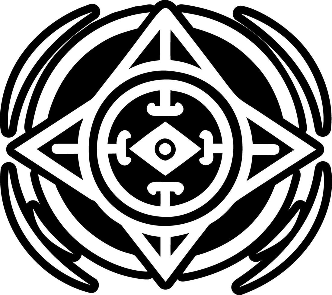 Spirit sign icon in glyph style vector