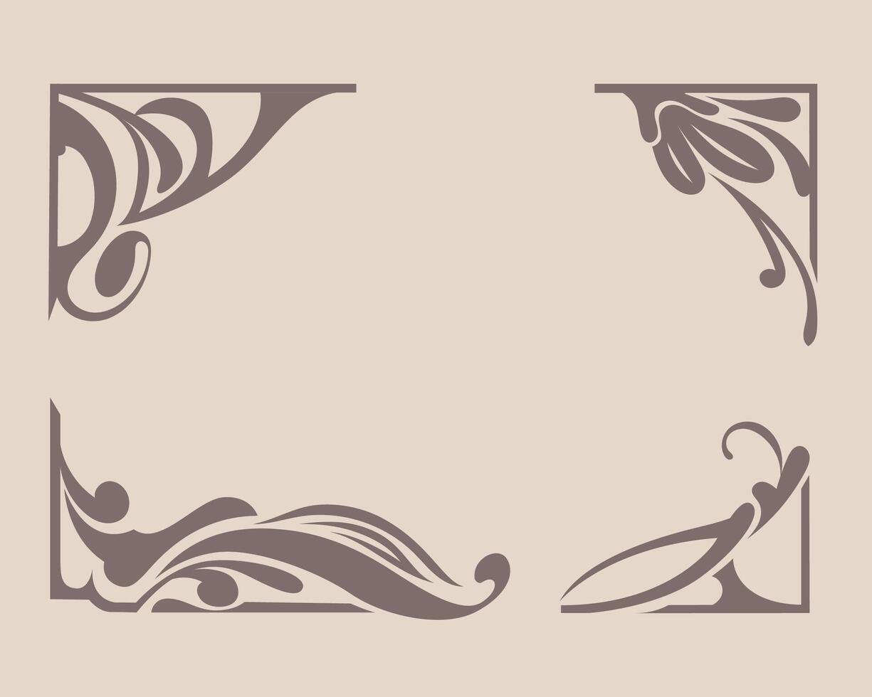 Small Collection of Decorative Elements vector