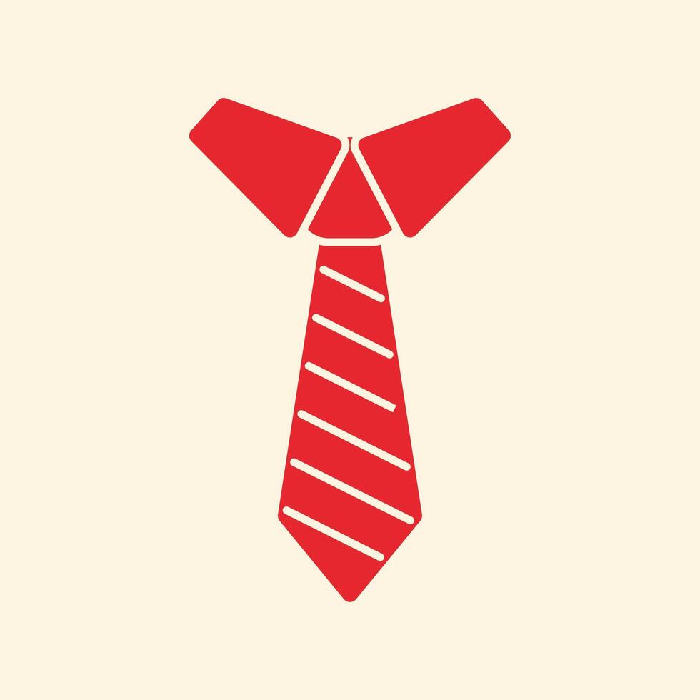 Tie trendy creative pretty abstract illustration colorful useful design vector