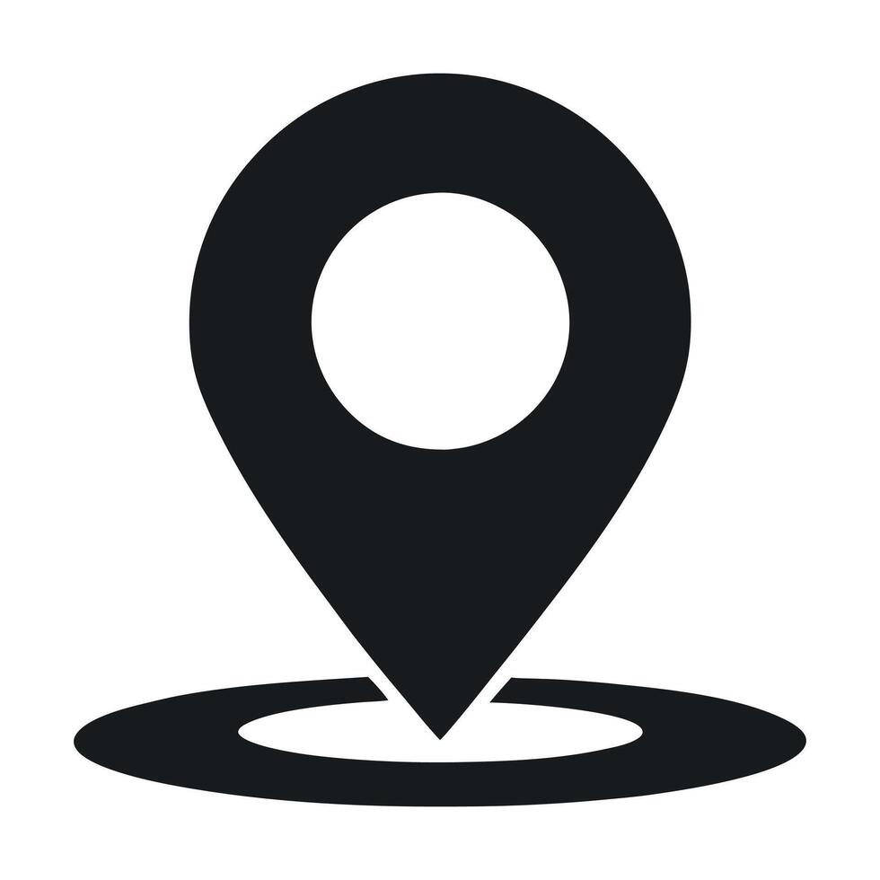Location icon Pin point vector