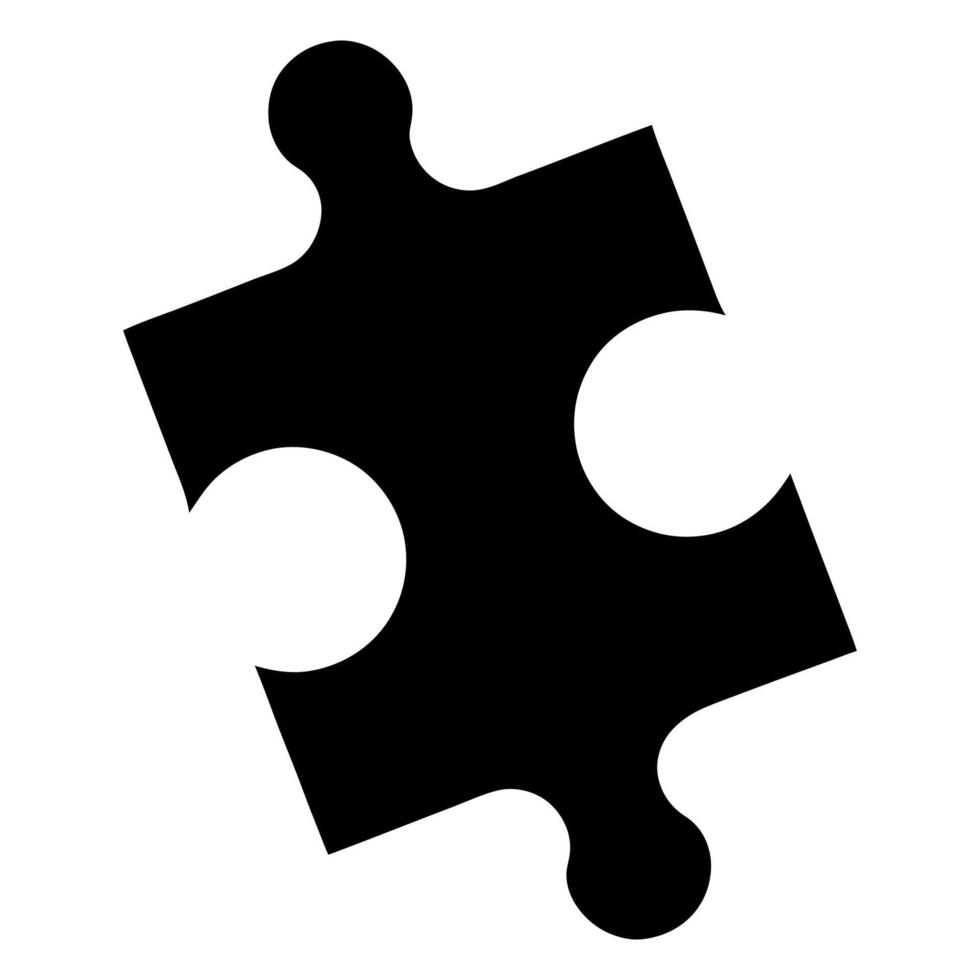 Puzzle icon design vector