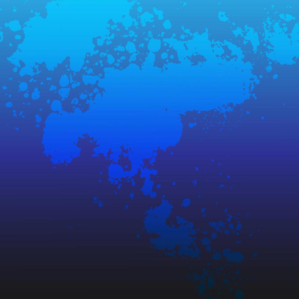 blue and black background with splatters vector
