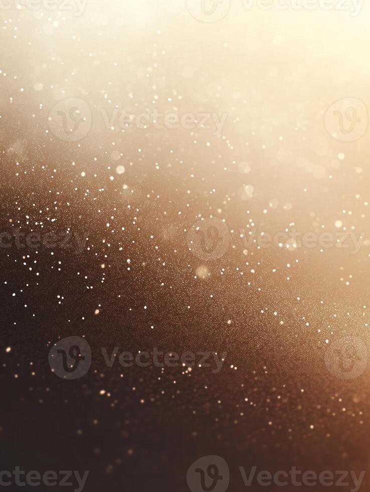 Ethereal dreamy gradient background with soft glow and sparkling particles for design projects photo