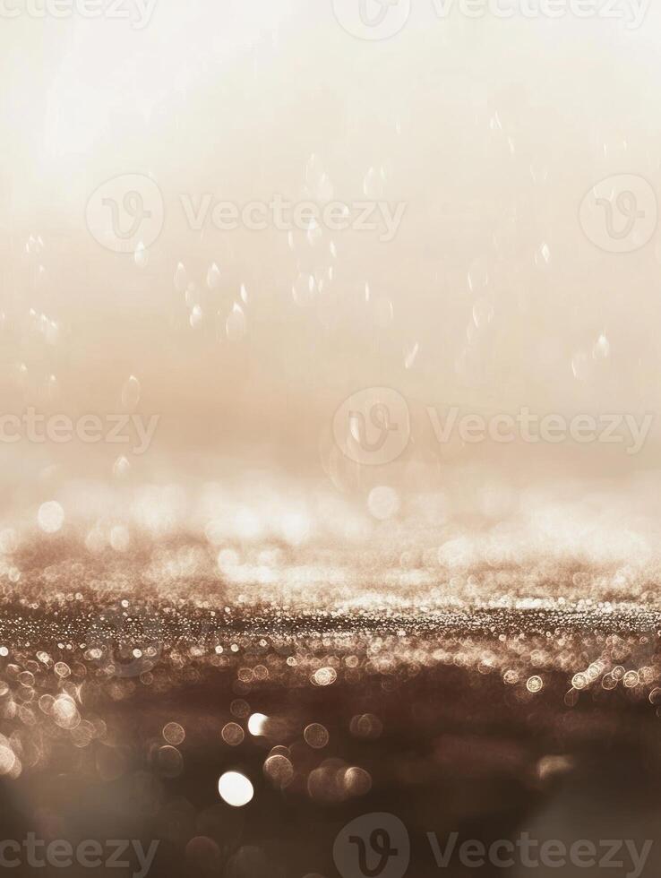 Ethereal dreamy gradient with soft light and abstract bokeh photo