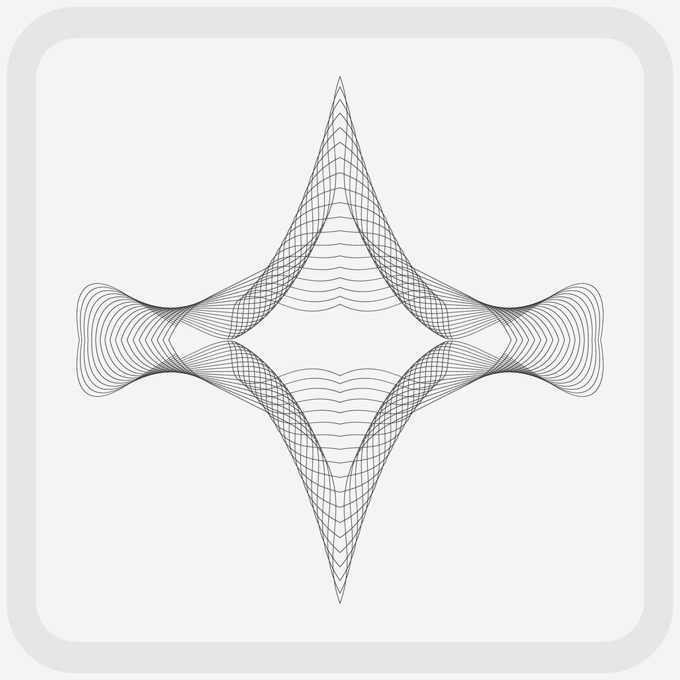 Line art creative design, white color background editable layout vector