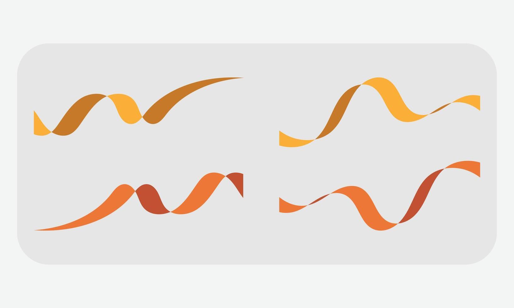 Modern abstract shapes design, for your design vector
