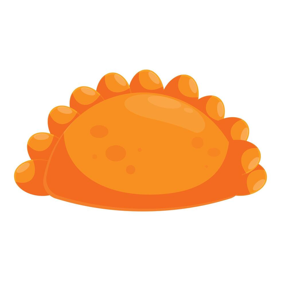 Freshly baked empanada inviting a hearty bite of latin american flavor vector
