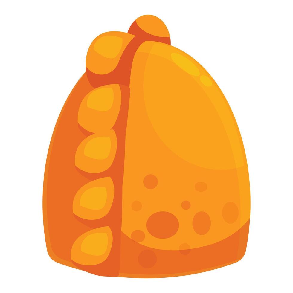 Delicious empanada representing latin american cuisine and culture vector