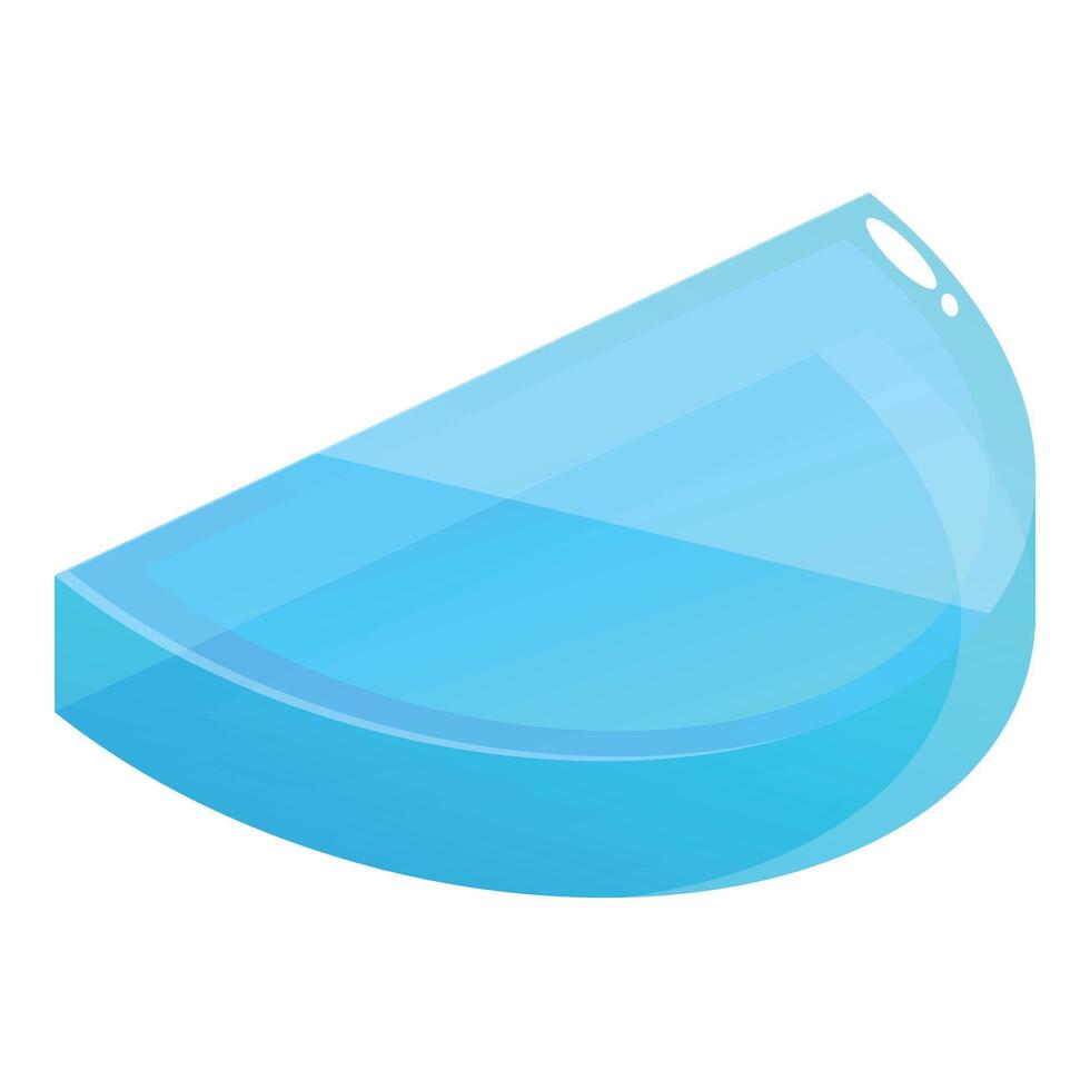 Half blue pill creating feeling of wellbeing and health vector