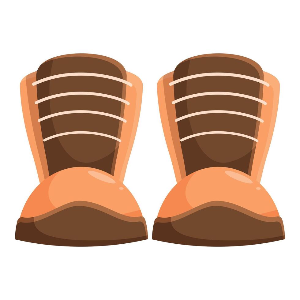 Pair of diving fins for underwater exploration and snorkeling vector