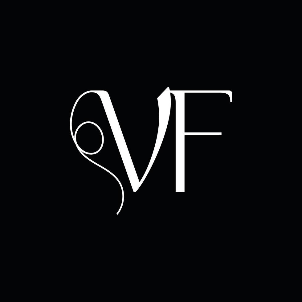 initial letter VF vector