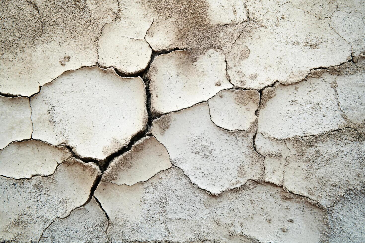Weathered Cracked Concrete Wall Texture photo