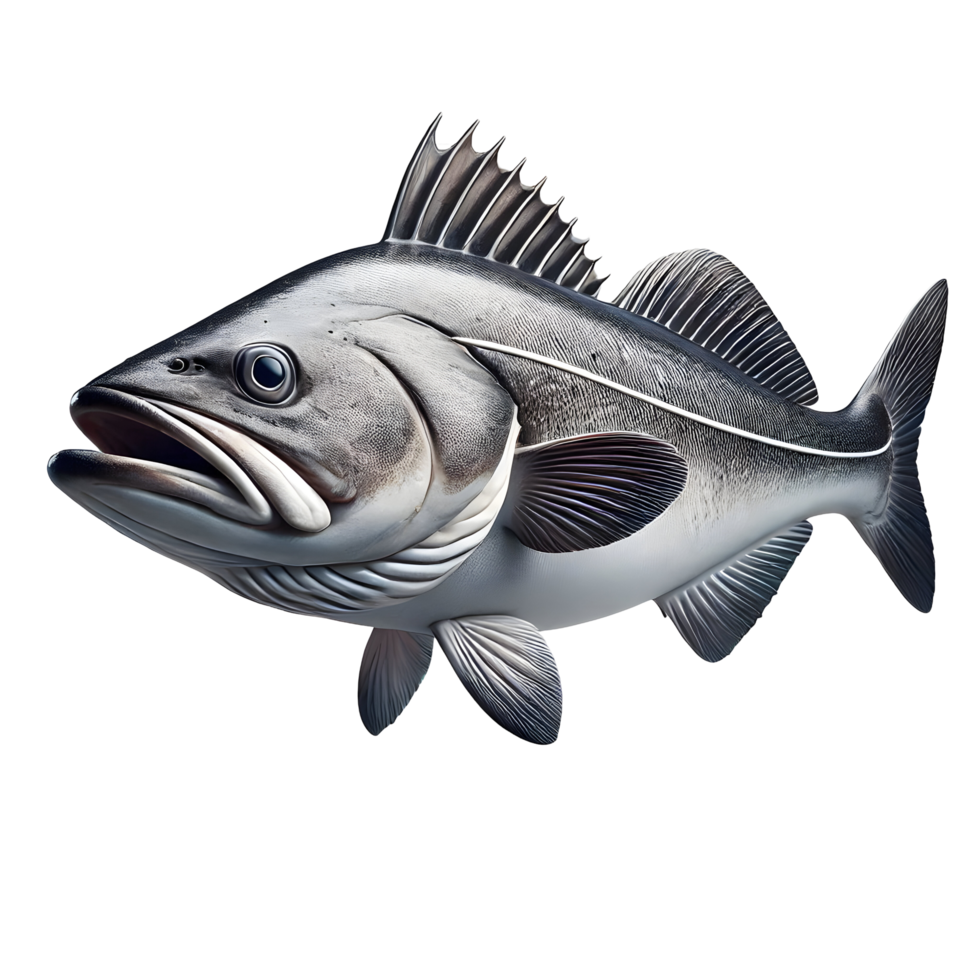 a beautiful bass fish png