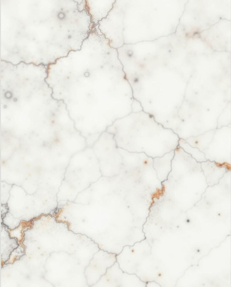 Elegant White Marble Texture with Subtle Brown Veins and Patterns photo