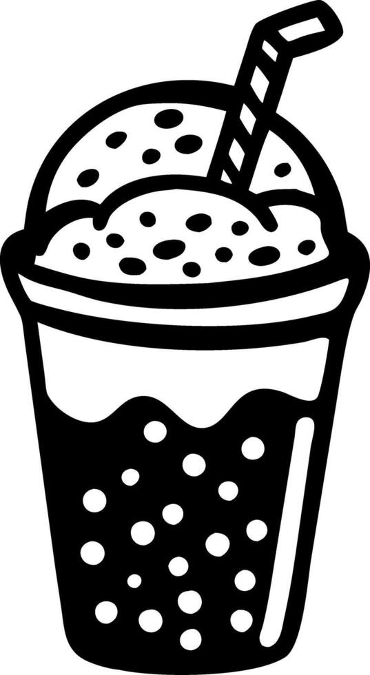 Bubble Tea Illustration Perfect for Menu Design and Branding vector
