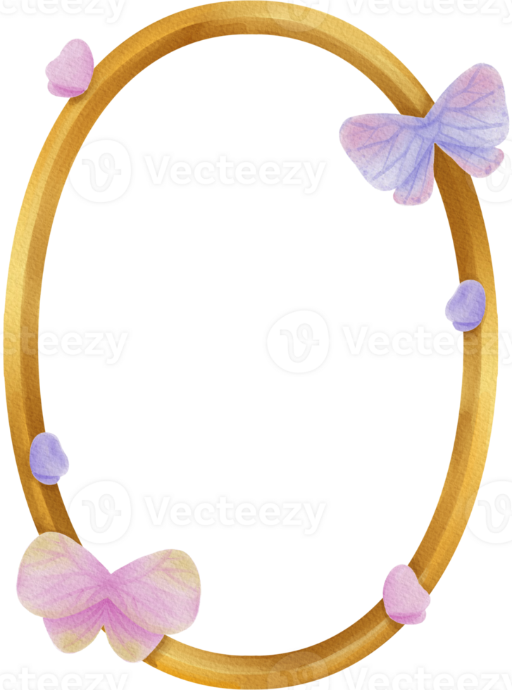 Butterfly Bliss Frame png