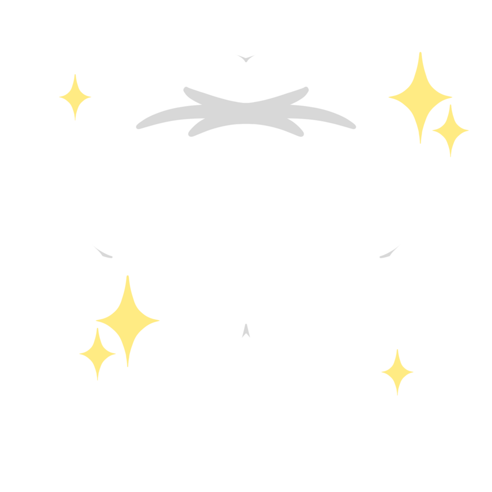 cute teeth illustration, clean teeth with sparkles png