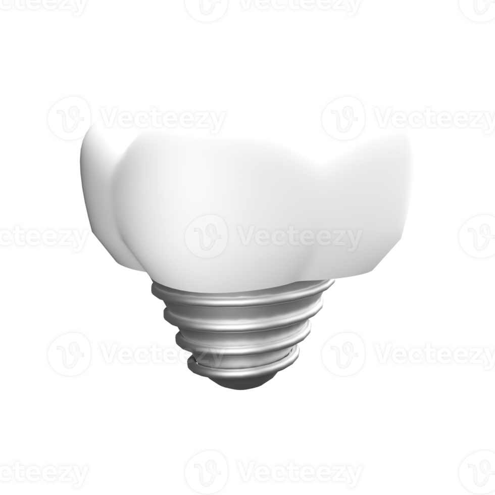 a 3D rendered illustration of extracted teeth png