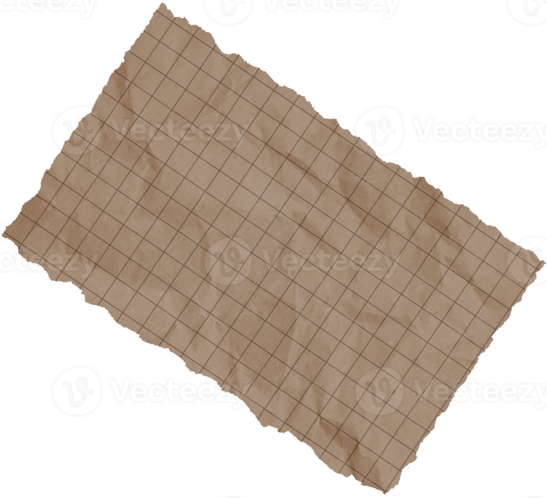 Crumpled Grid Paper png