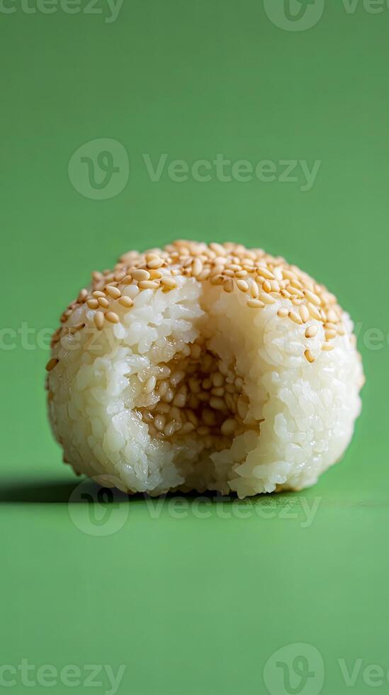 A Delicious Sesame Rice Ball A True Culinary Treat photo