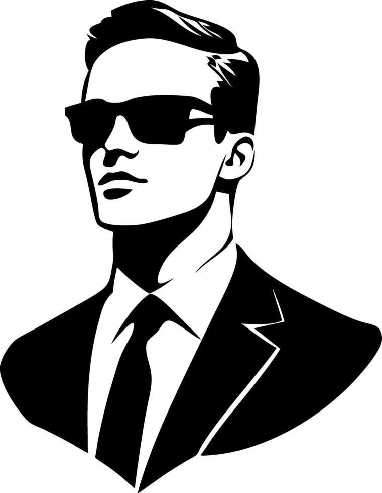 Stylish Man Wearing Sunglasses Illustration for Fashion and Modern Design vector
