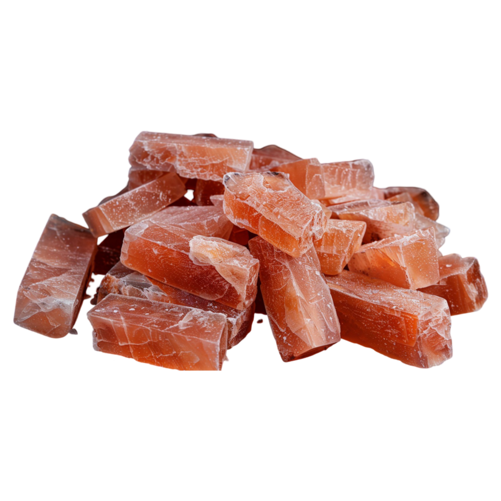 Shimmering Pile of Orange Crystals Natural Mineral Beauty png