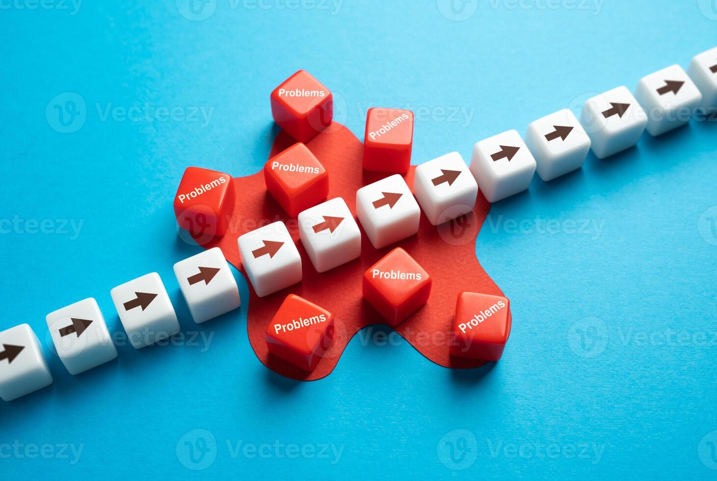 Go through problems. Overcome obstacles. Avoid trouble. Adaptability. Be adaptable and flexible. Be extremely careful. Be aware of the difficulties ahead. Management of risks. Stress resistance photo