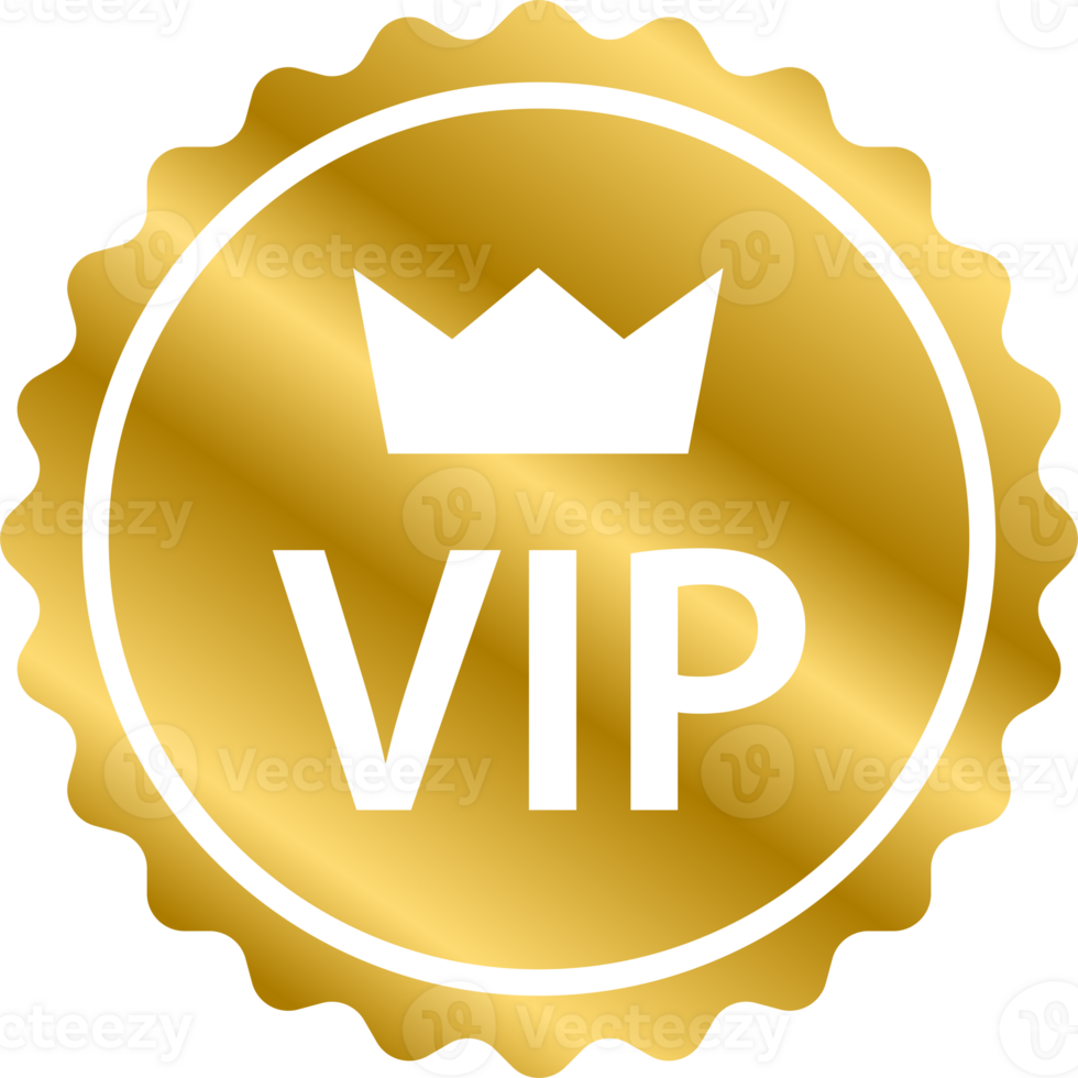 VIP icon for graphic design logo, website, social media, mobile app, UI png