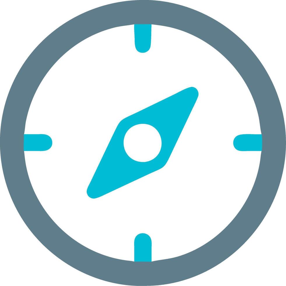 Colorful Compass for Navigation and Exploration Design Projects vector
