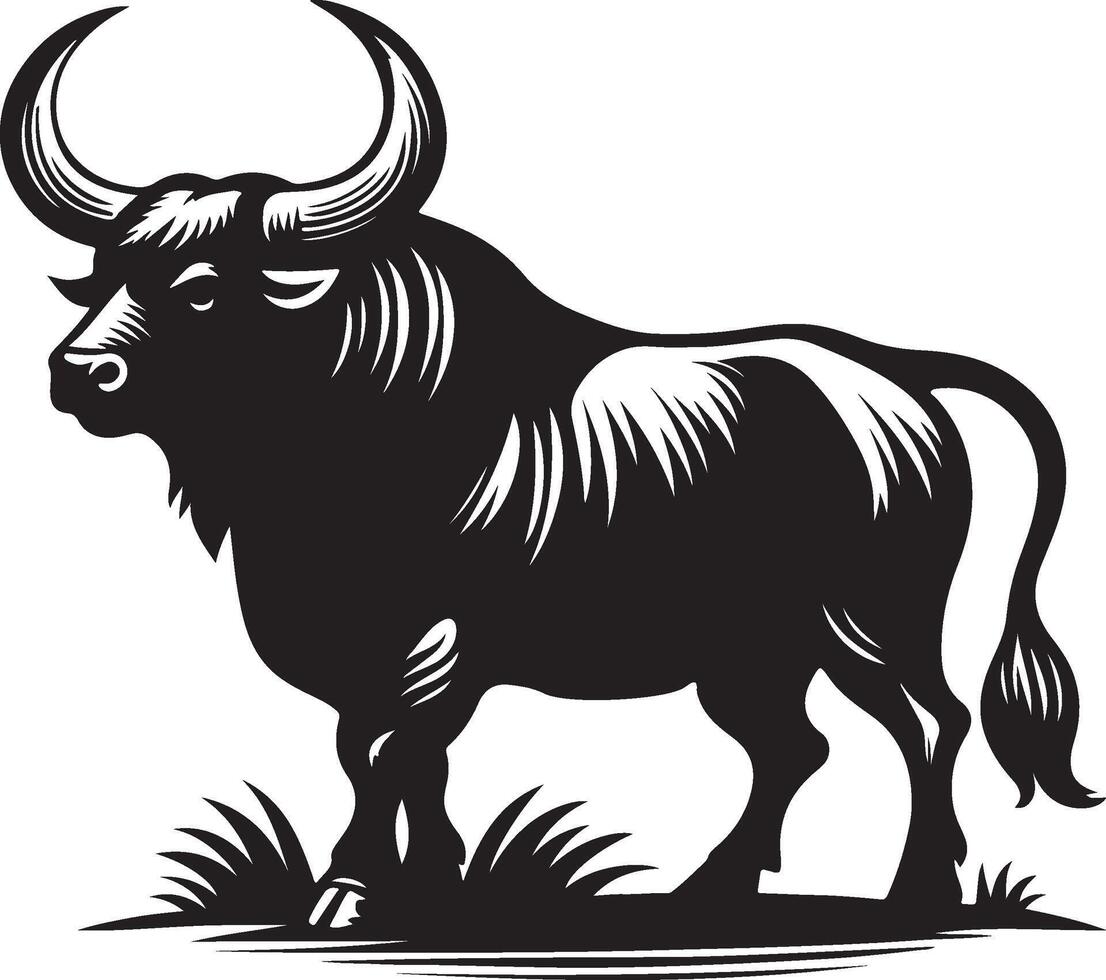 Elegant Ox Vectors Art for Bold Design Projects