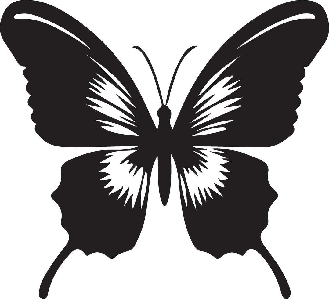 Stylized Butterfly Illustrations for Modern Design Themes vector