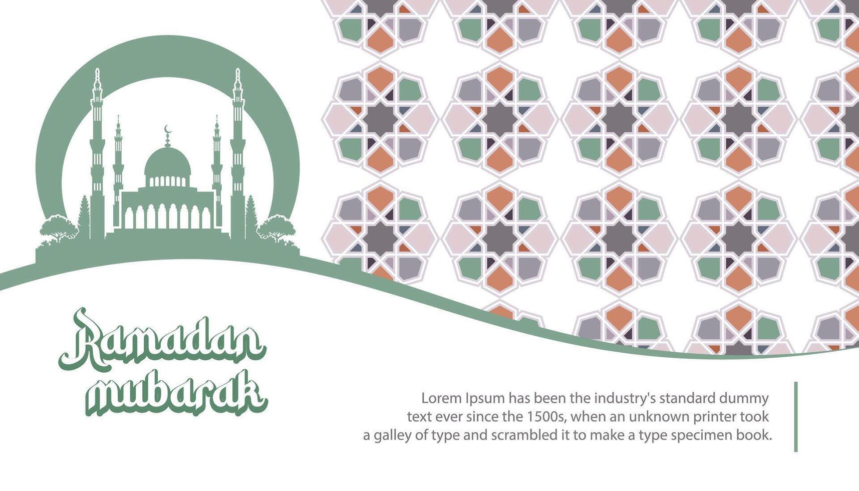 Islamic Background. Islamic background with Arabian style pattern. vector