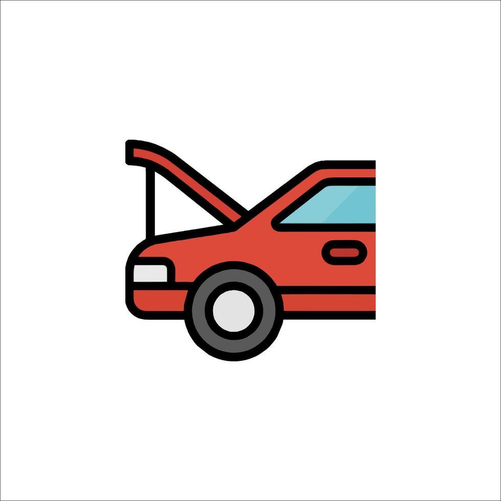 Car repair icon illustration vector