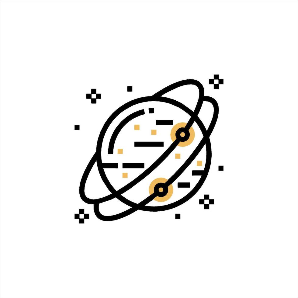 The logo for a company called space vector