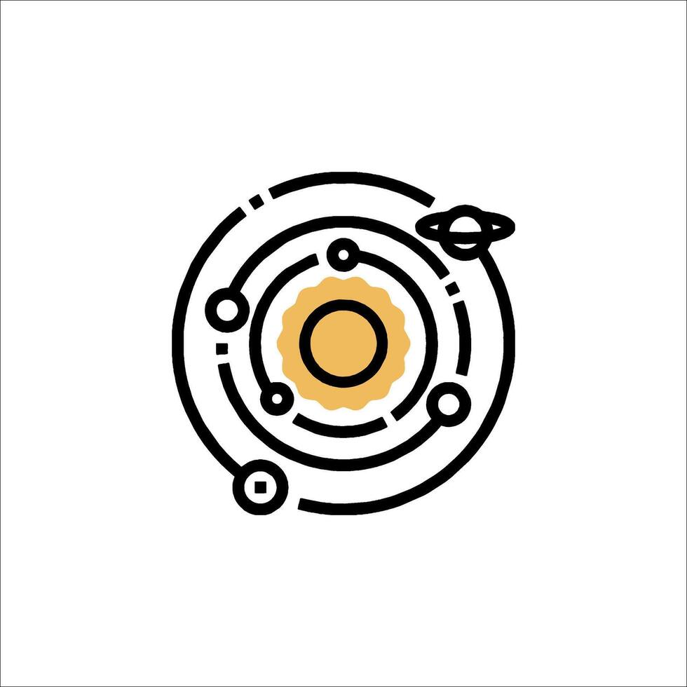 A black and gold logo for a company vector