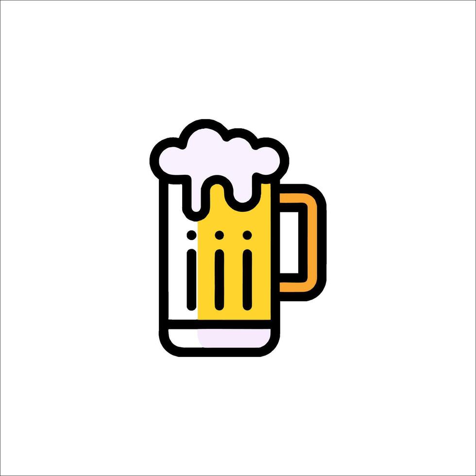 Beer icon illustration vector