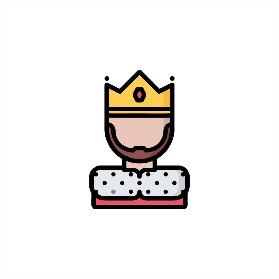 King icon illustration vector