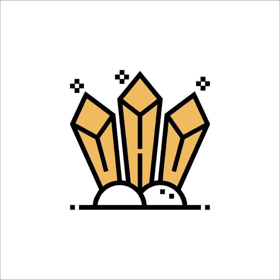 A logo for a company that has three diamonds vector