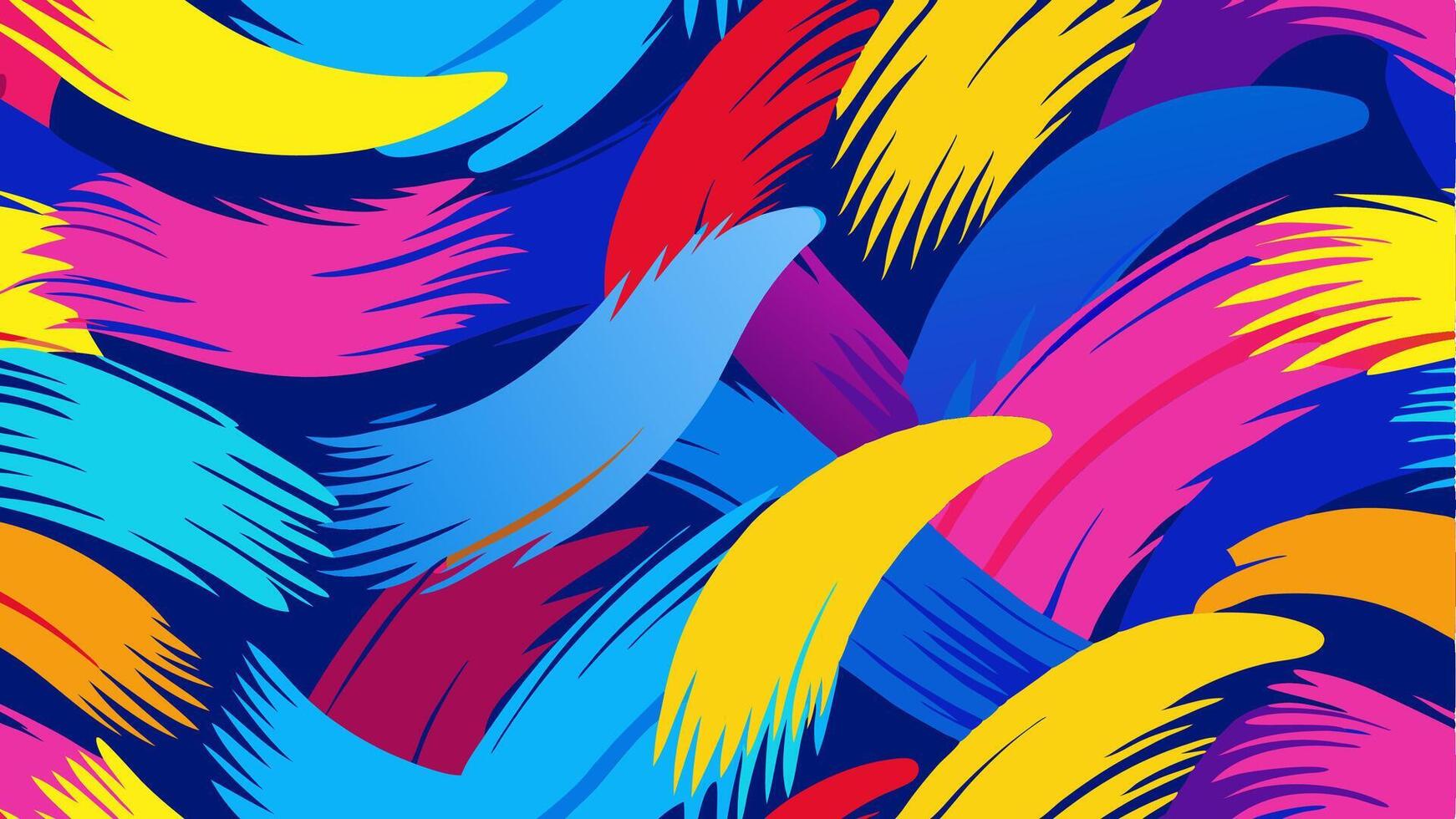 Abstract Seamless Pattern Illustration for Creative Projects and Wallpapers vector