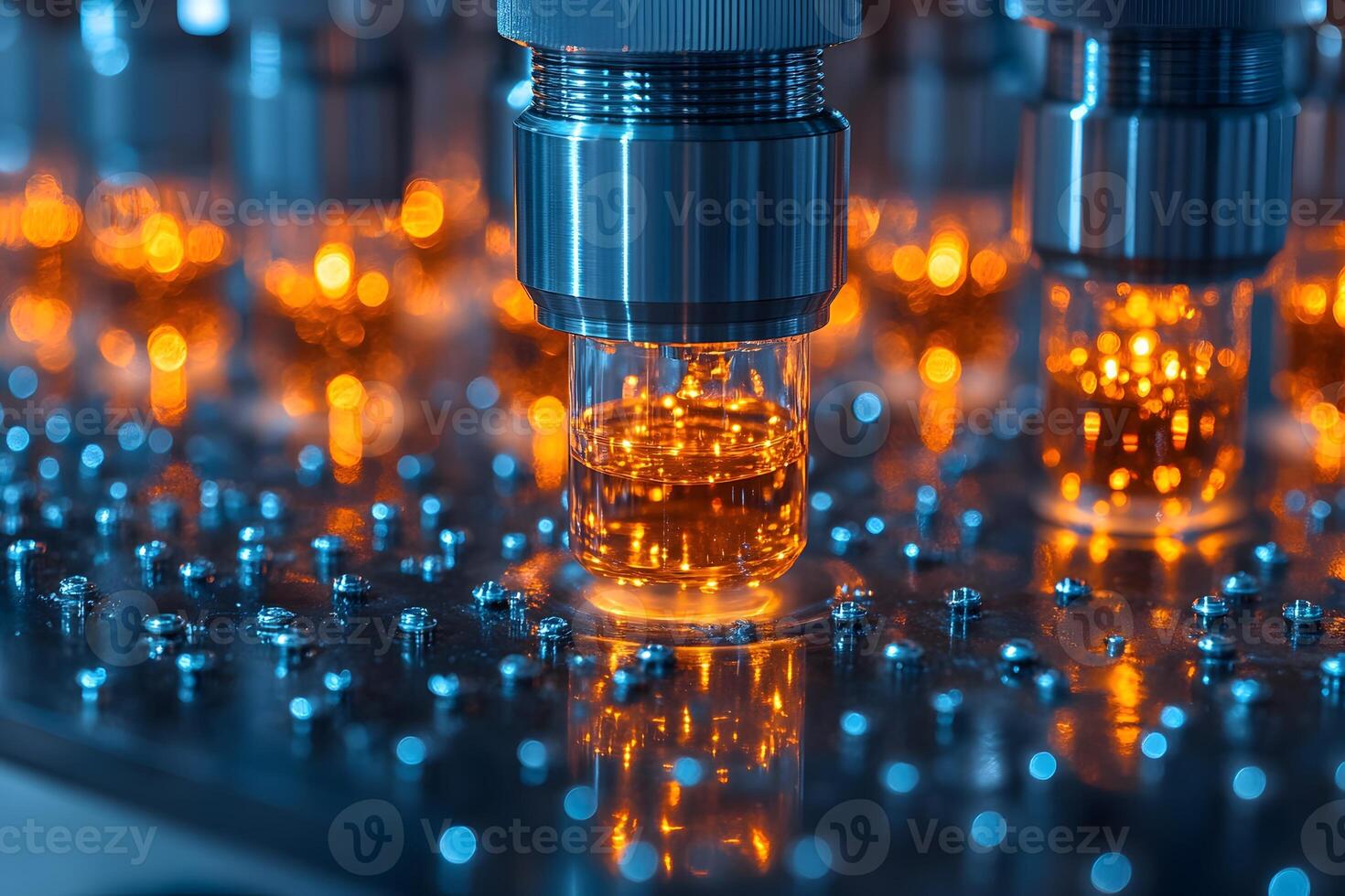 Automation in Industrial Manufacturing High-Tech Precision Engineering for Modern Production photo
