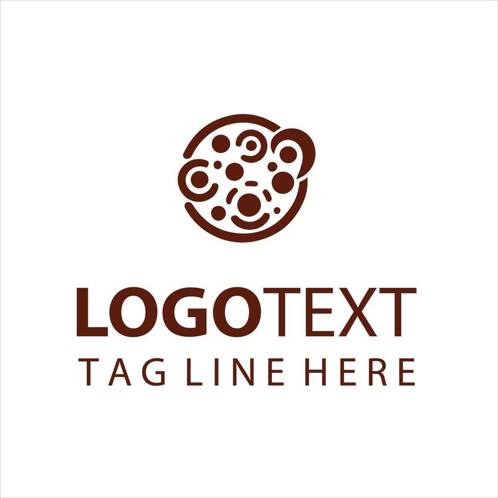 Soft And Sweet Cookie Bakery Logo vector