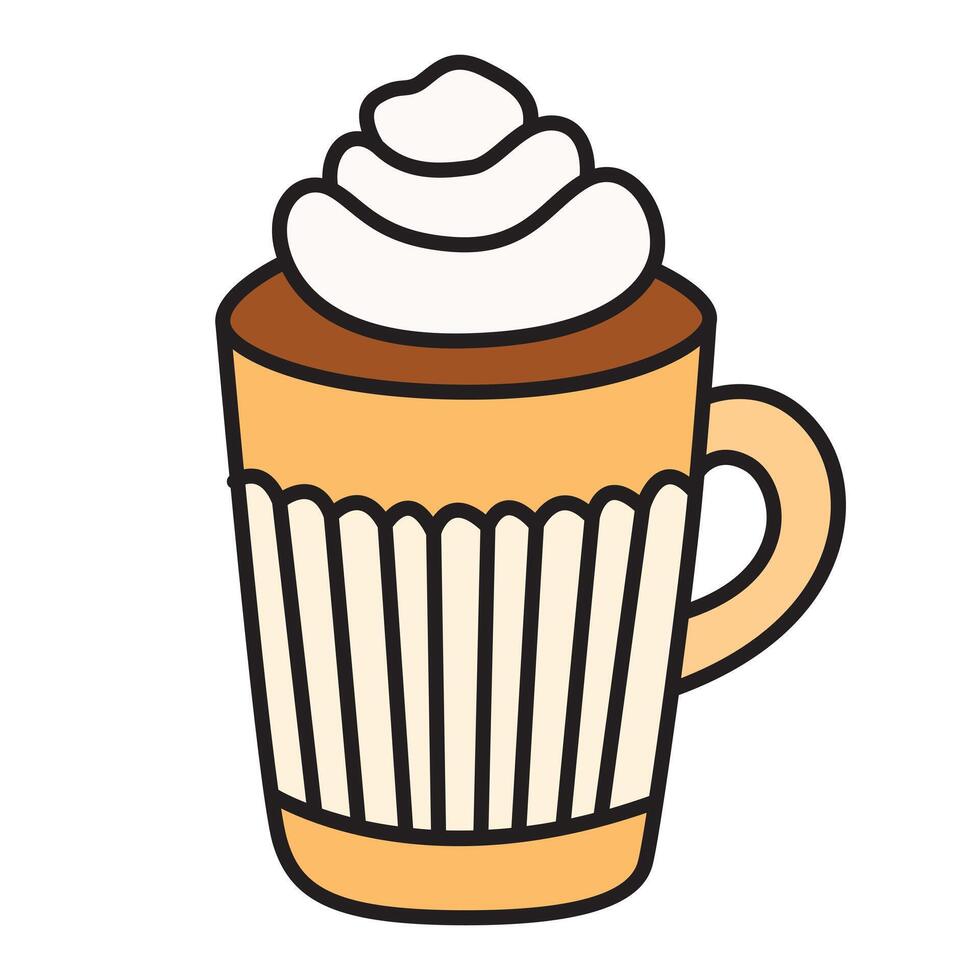 Cup of Coffee with Warm vector