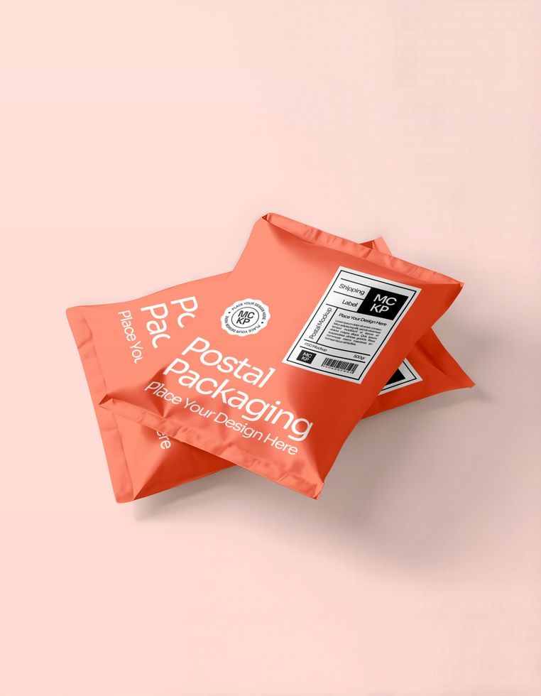 delivery package mockup psd