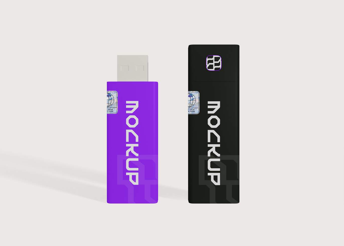 Flash Drive Mockup psd