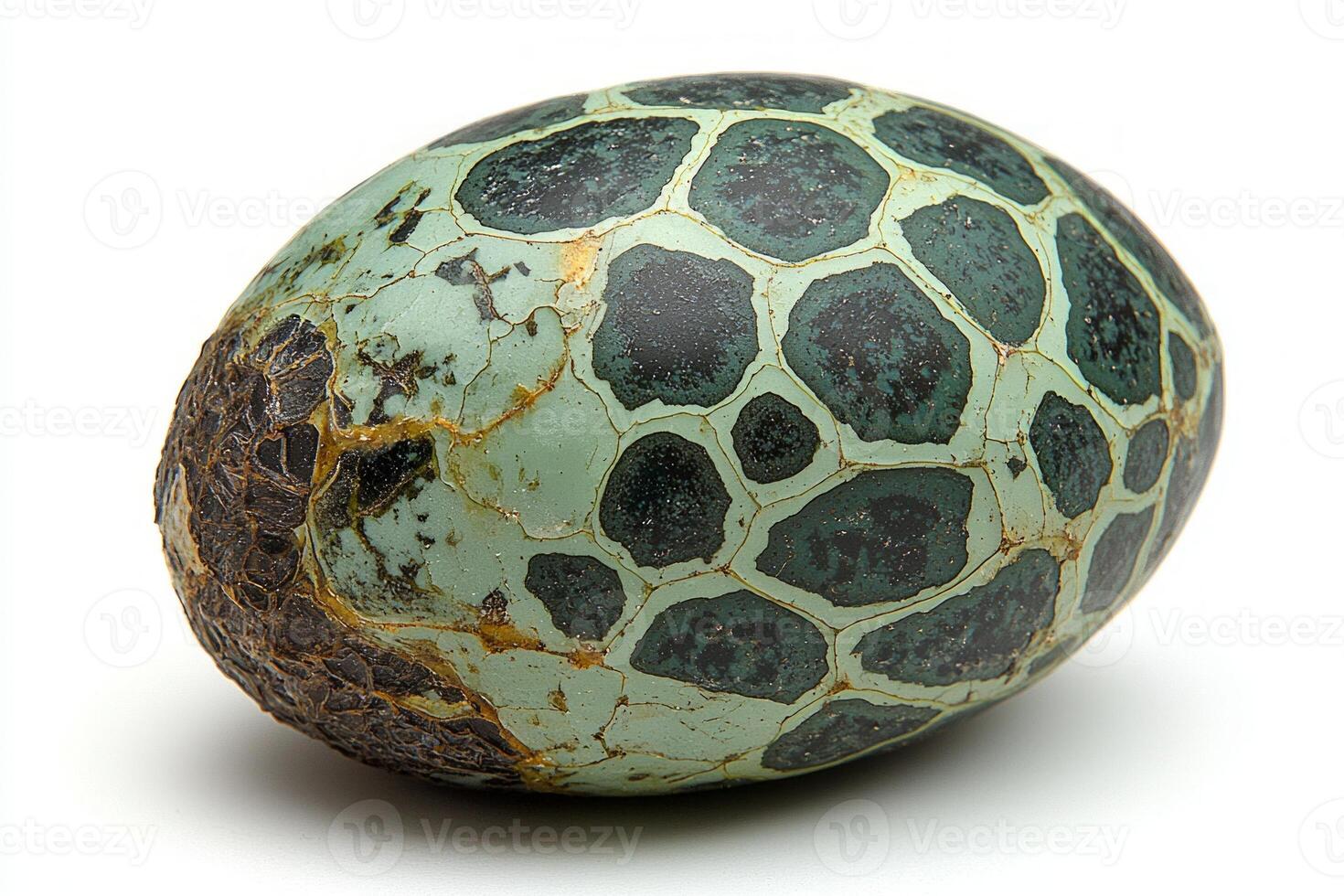 macro perspective highlights detailed texture and rich dark green color of avocado. oval shape and natural beauty stand out against clean white backdrop emphasizing its freshness photo