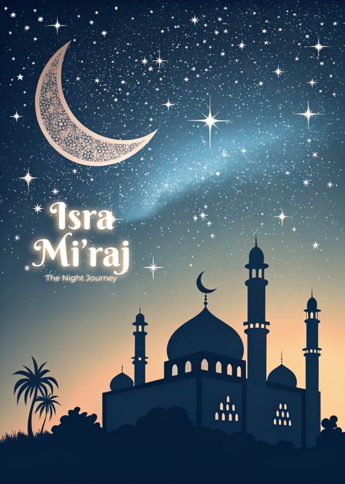 Isra Miraj Template psd
